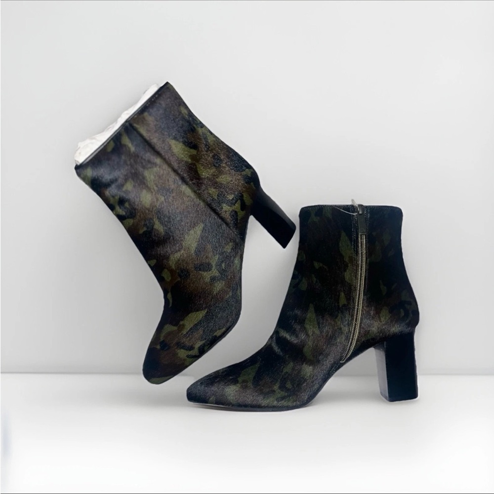 Aquatalia Camouflage Heeled Boots